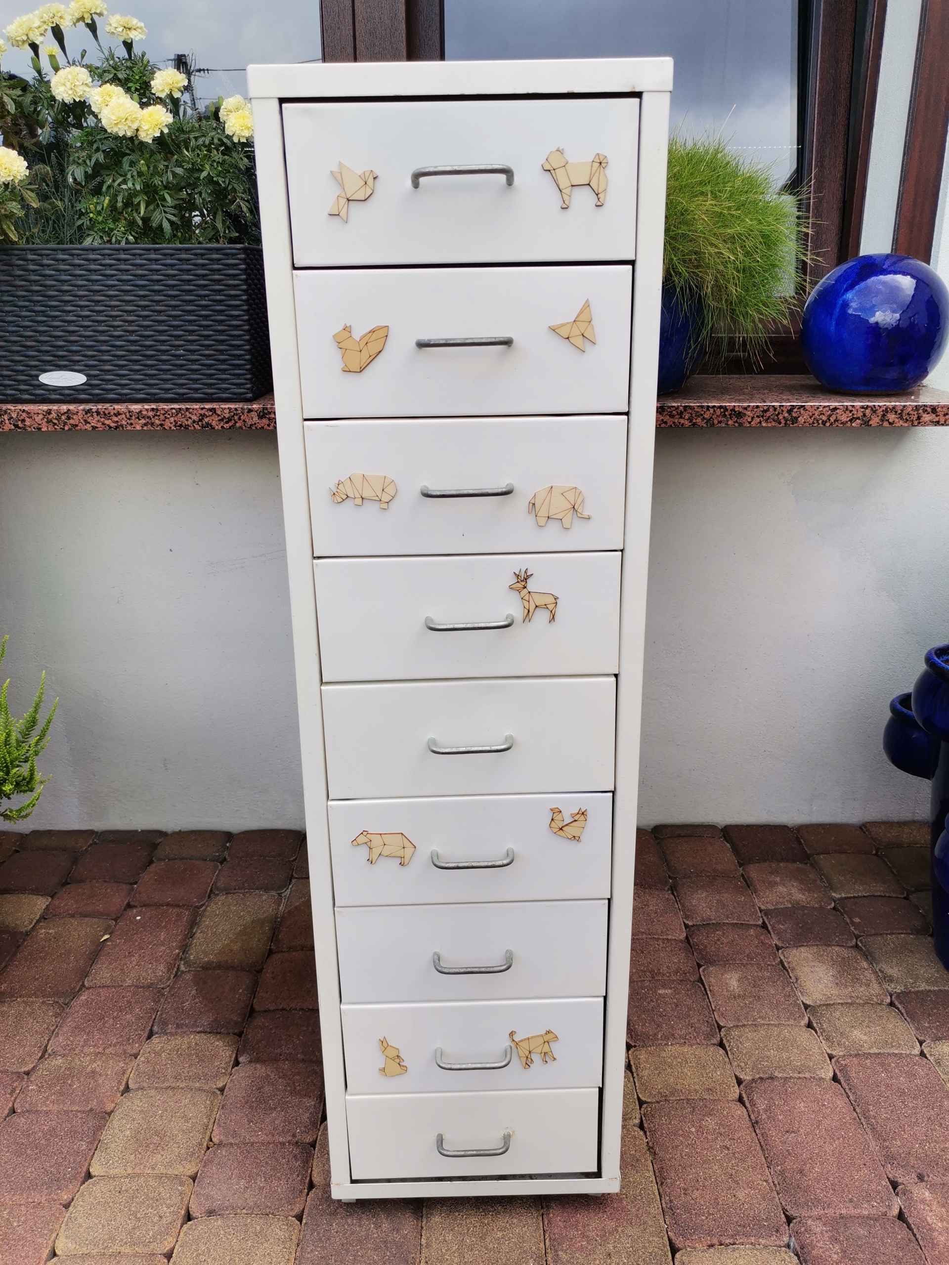 Шкаф металлический 9 совков.-мастерская. (50) - выс.100 см