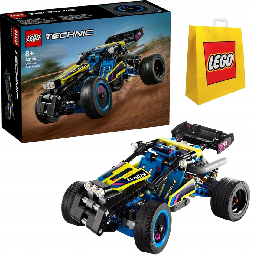 Stavebnice Sada Lego Technic 42164 Závodní terénní vozítko taška Lego!