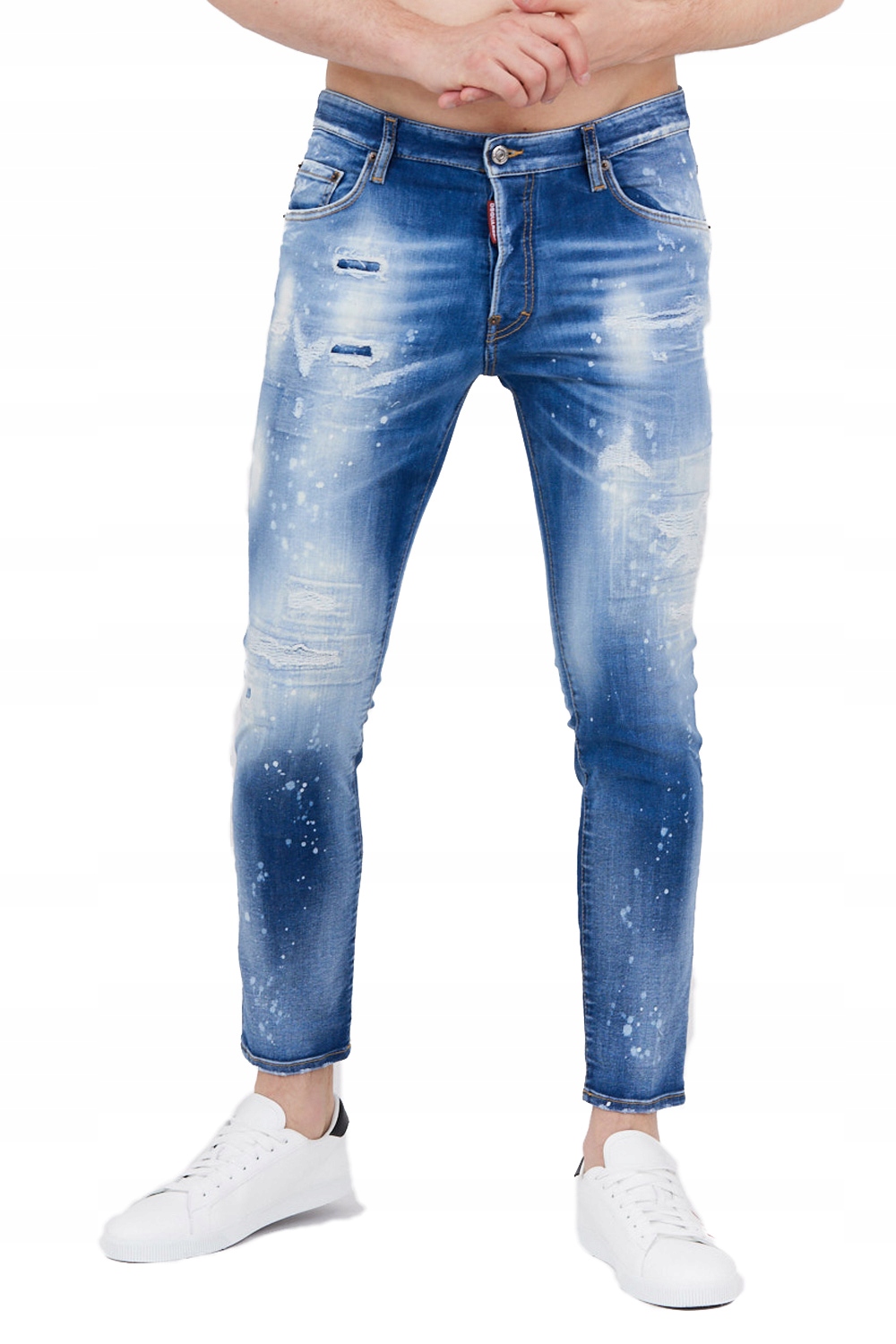 DSQUARED2 Modré pánské džíny Skater Jean 52