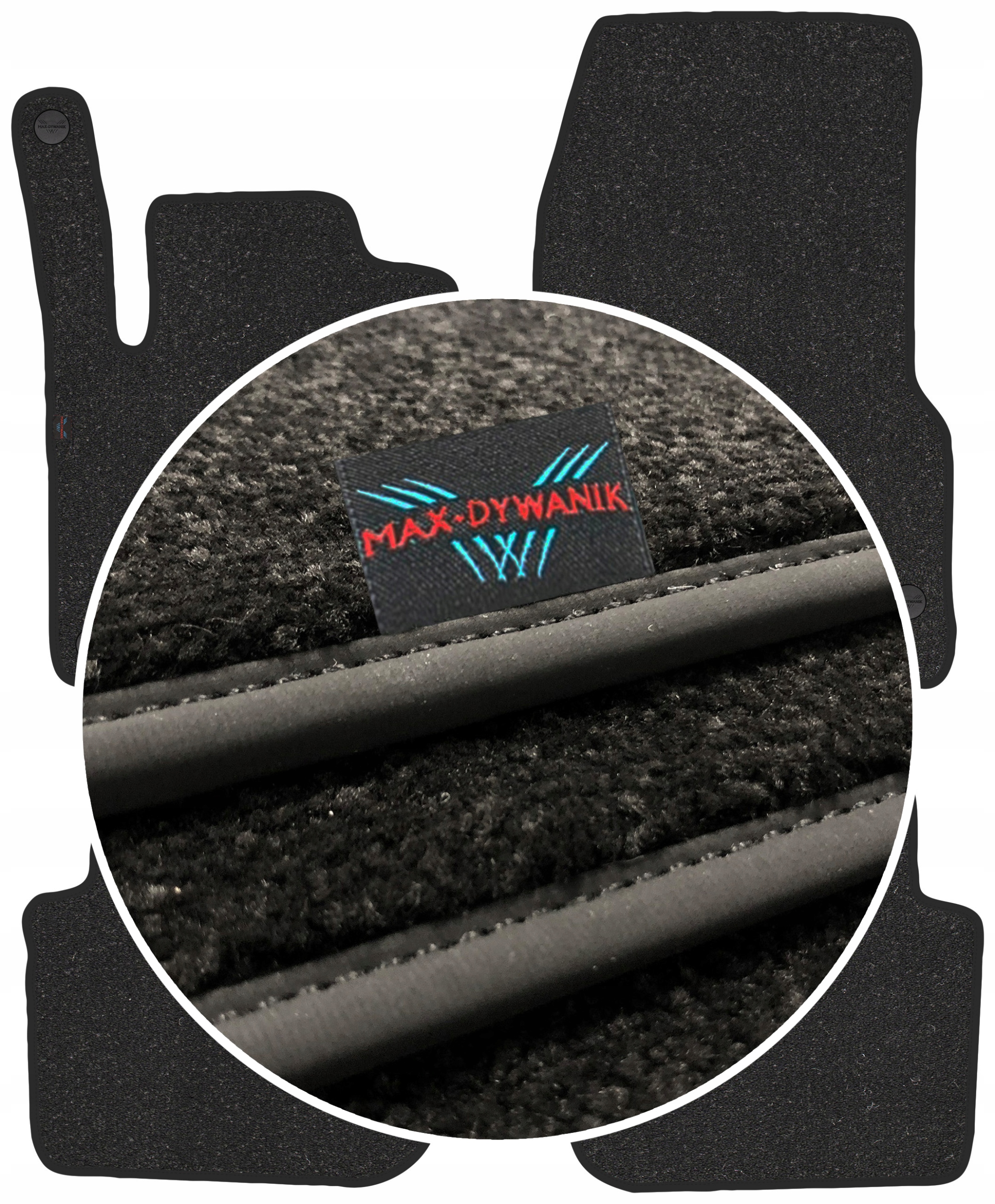 Smart Forfour I 2004-2006 Velurové stěrače do auta