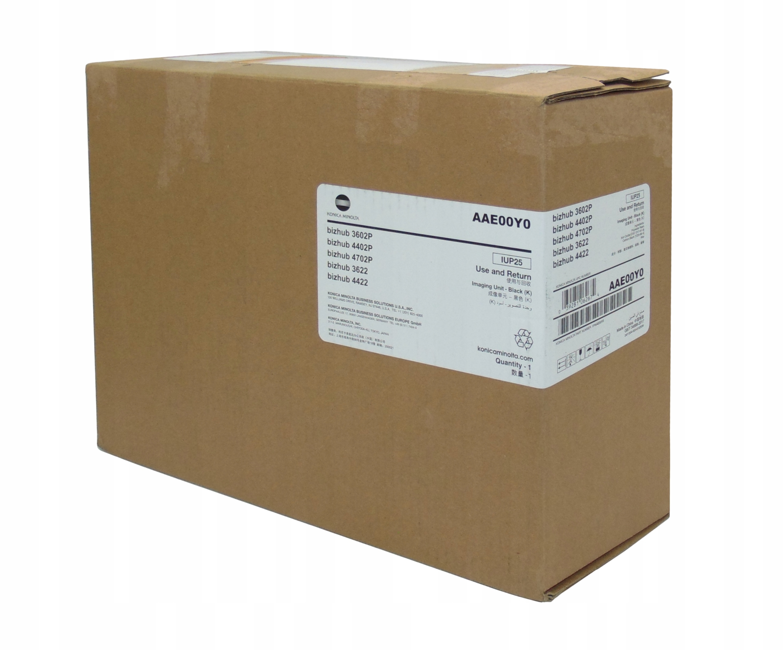 Buben Konica Minolta IUP-25 AAE00Y0 60 tisíc K Originál 3602 3622 4402 4422