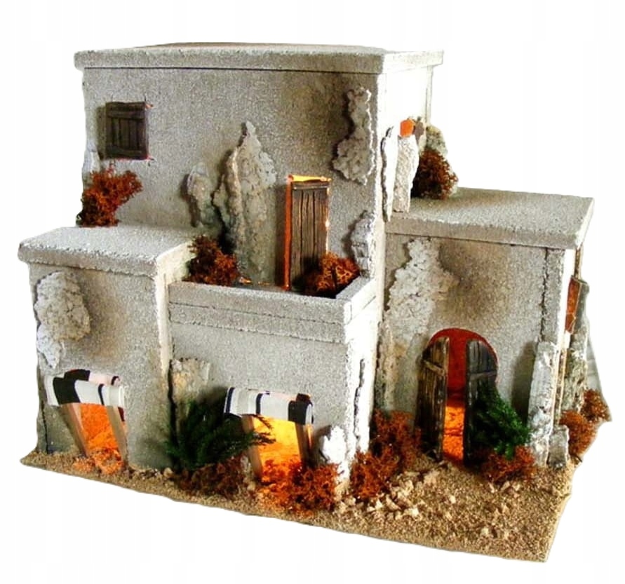 Orientálny domček do betlehema výška 25 cm