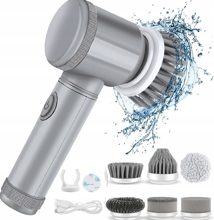 Levně Elektrický Čisticí Mopový Kartáč, Multifunkční, Bezdrátový, 7V1