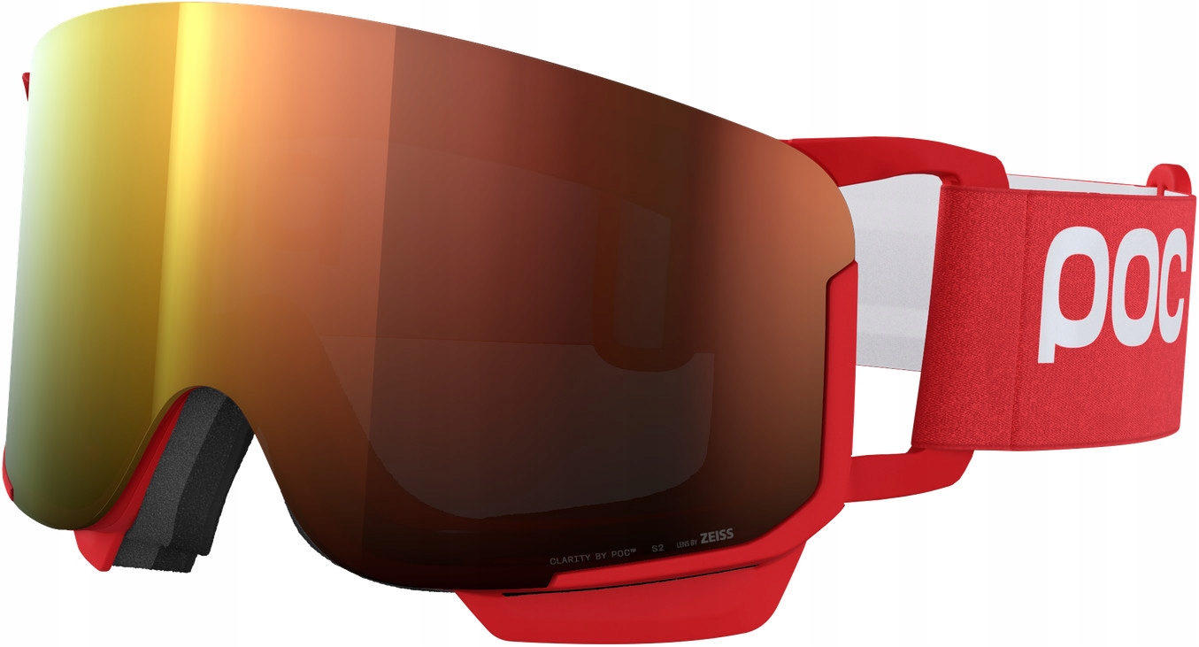 Lyžařské brýle Poc Nexal MID Clarity Sunny Orange S2+S1 Prismane Red