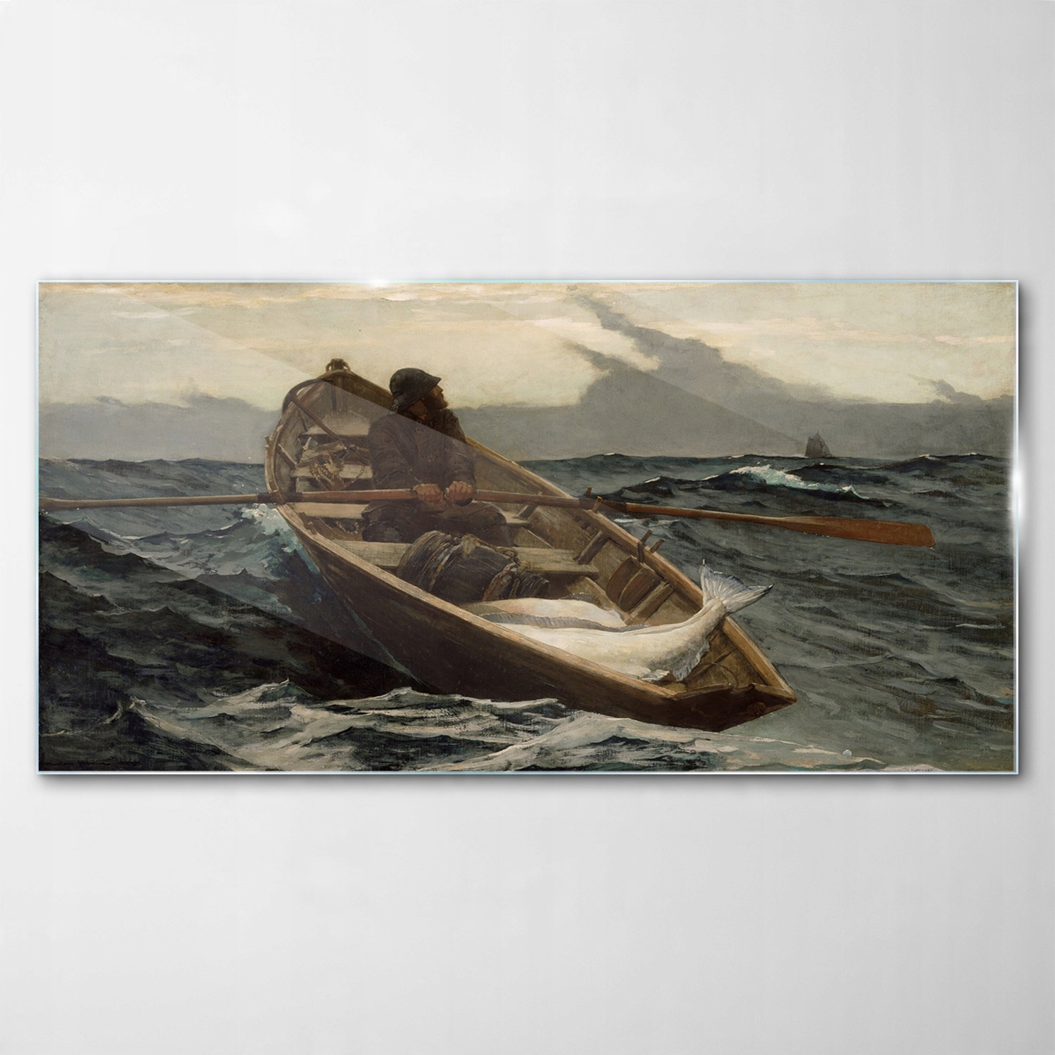 

Obraz na Szkle Dekor Winslow Homer Rybak 140x70
