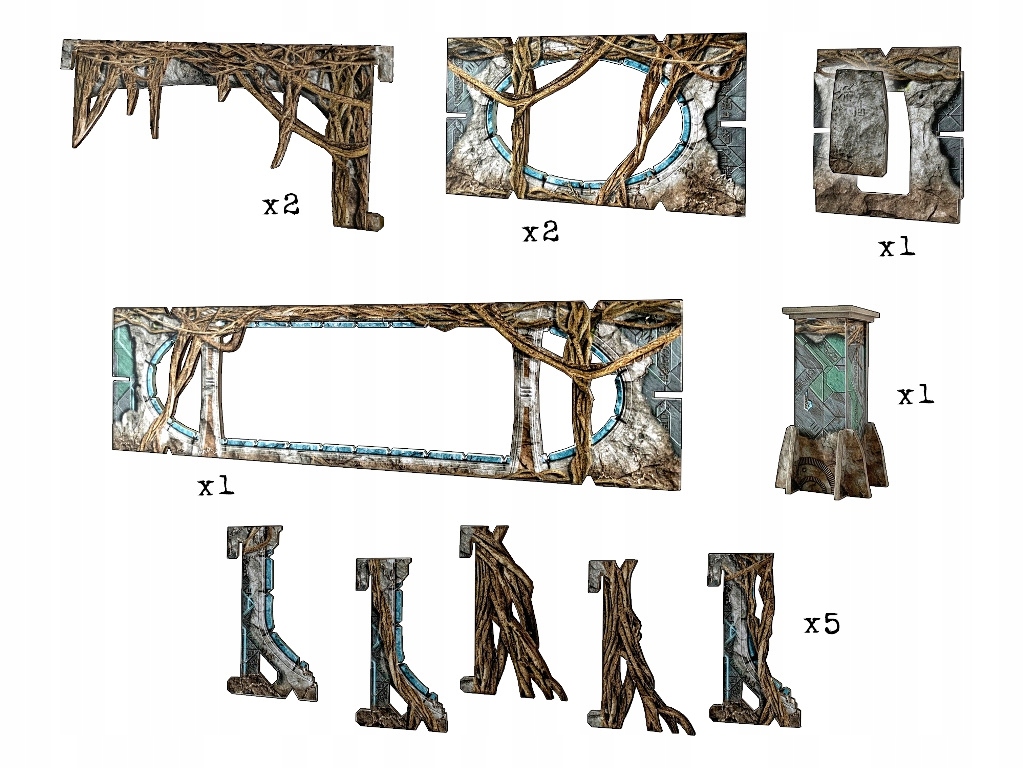 Alien Catacomb Entrances