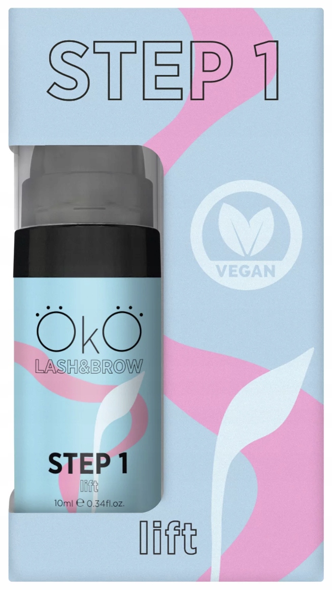Prostředek na laminování řas a obočí OkO Step 1 Lift, 10 ml
