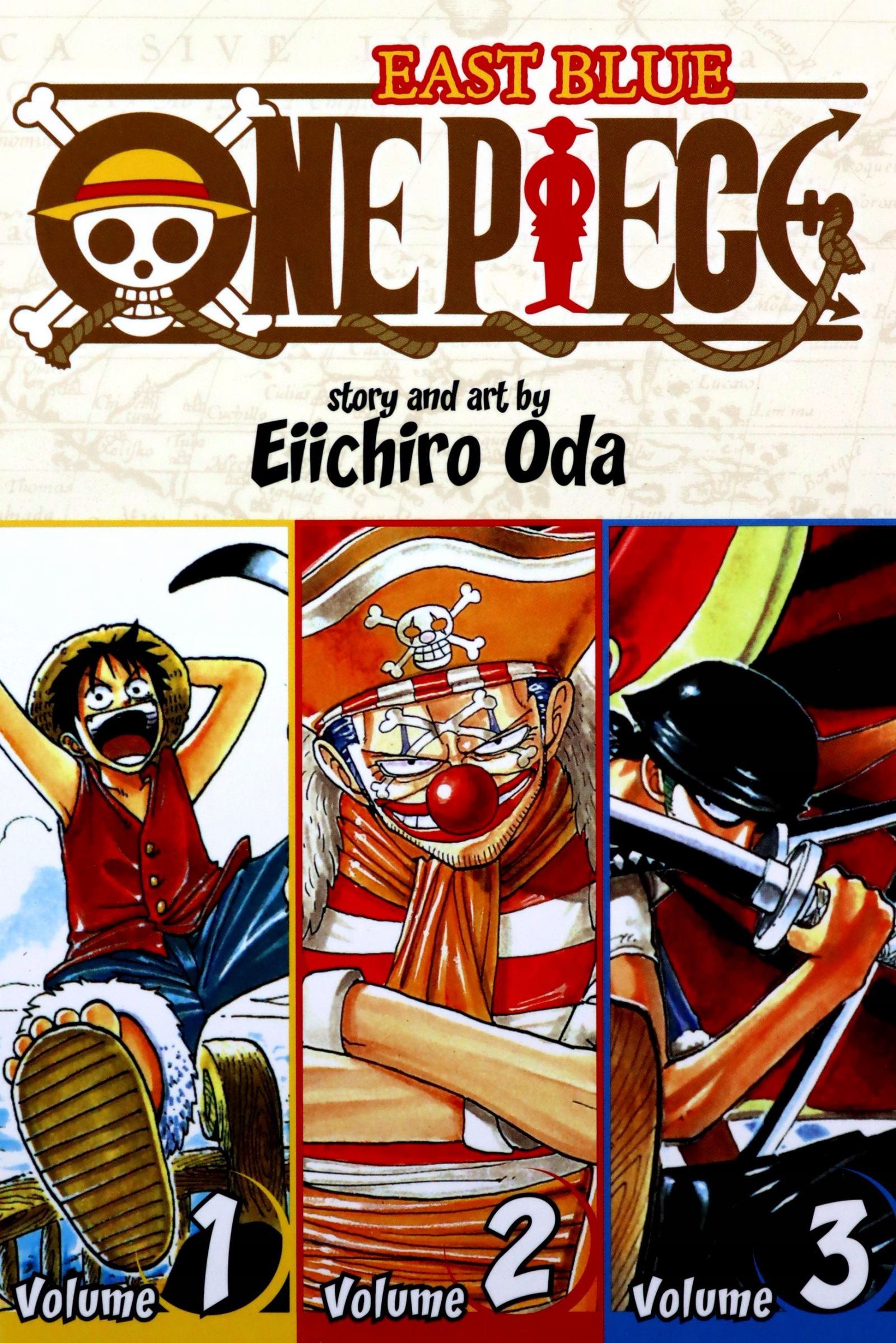 

One Piece (3-IN-1 Edition) Volume 1: Includes Vols