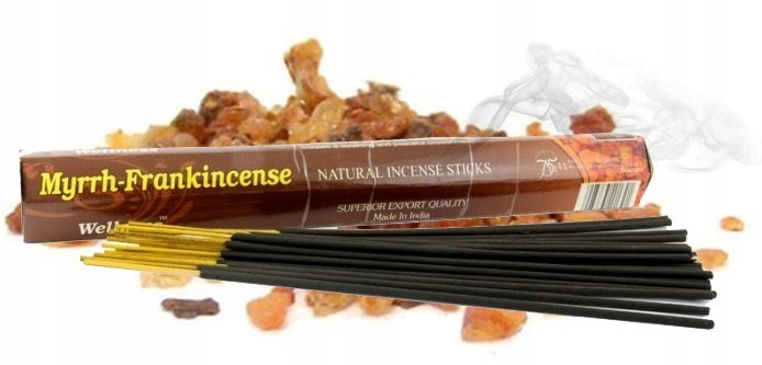 

Kadzidła Myrrh i Frankincense Song of India