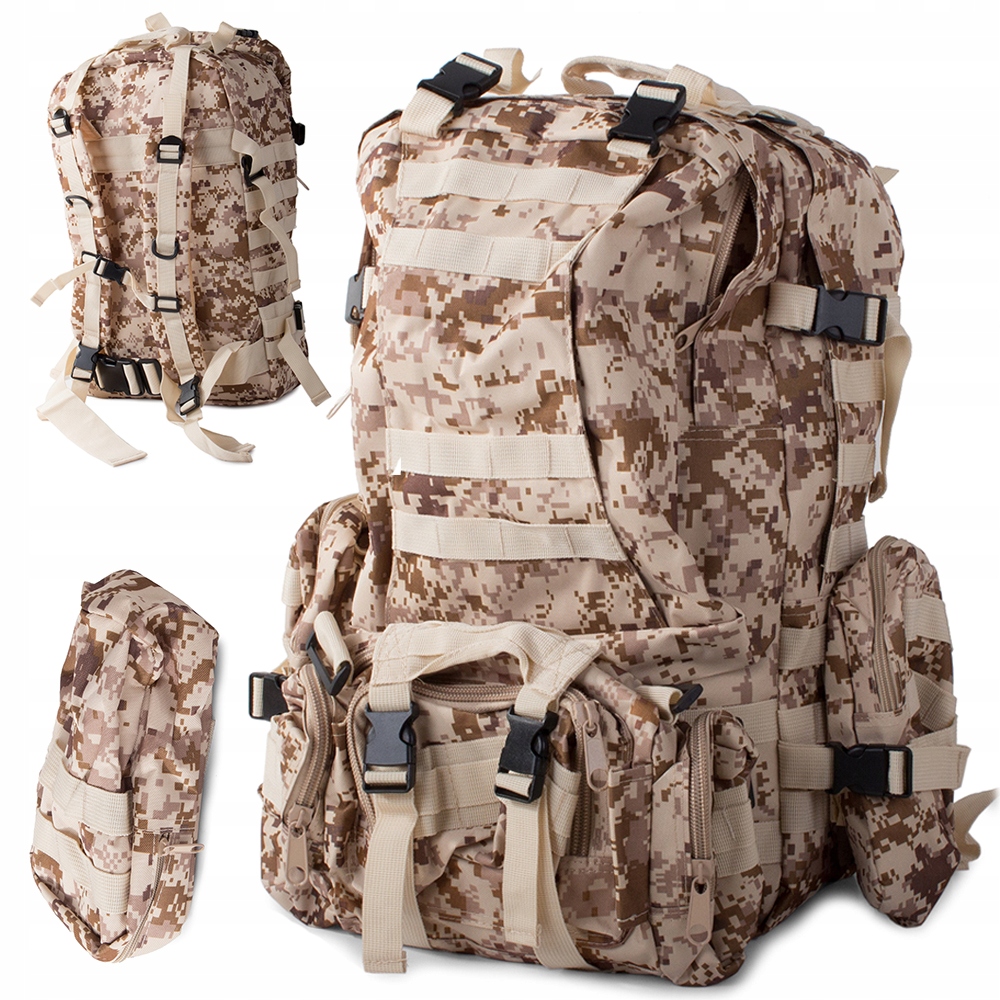 

Plecak Wojskowy Taktyczny Survival Militarny 48.5L
