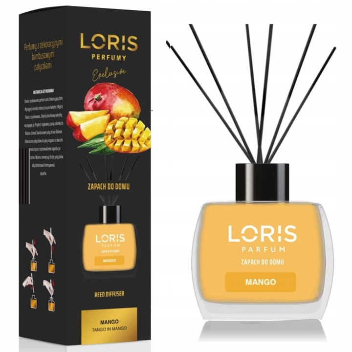 LORIS Mango zapach do domu biura patyczki 120ml