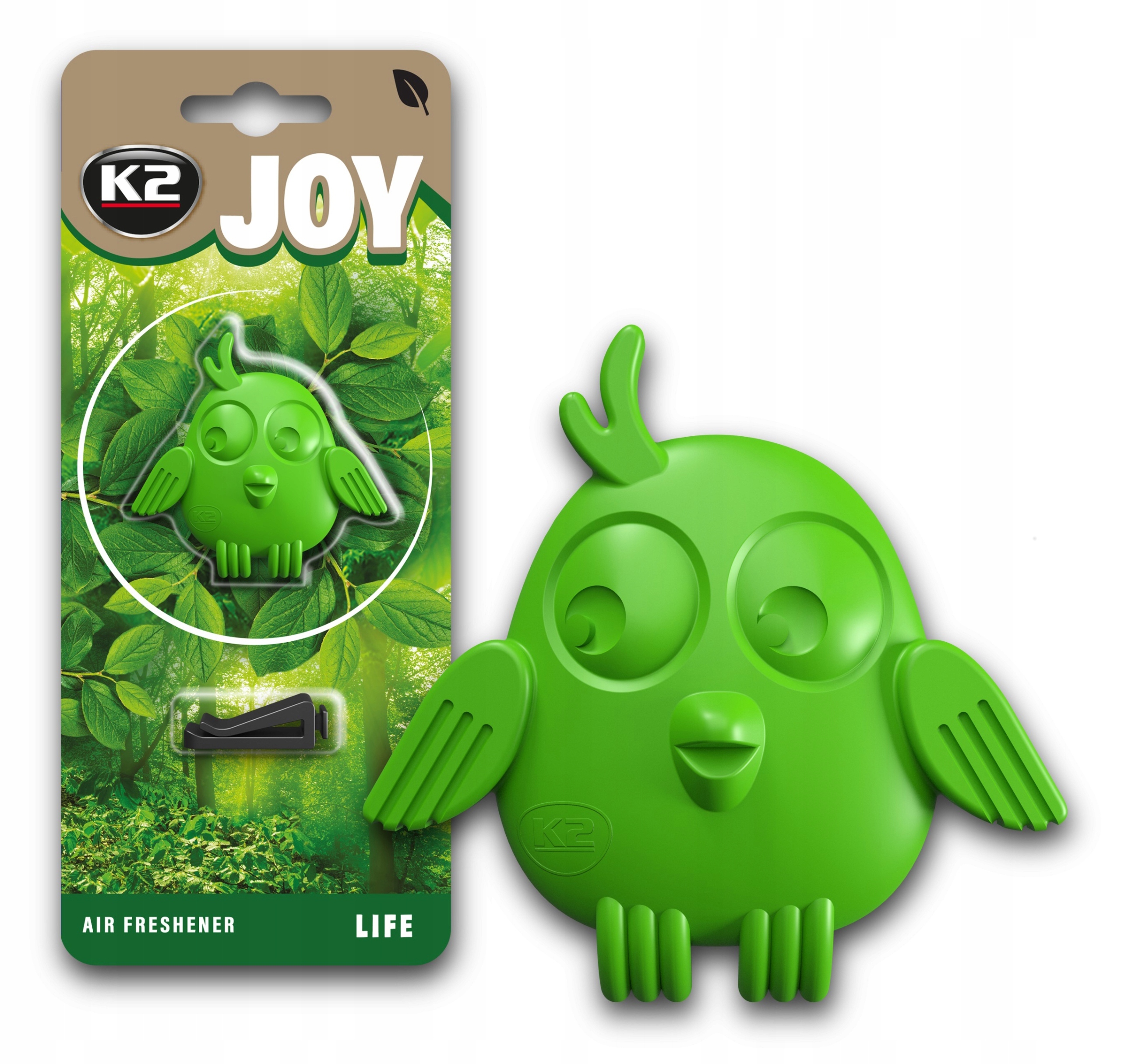 Zapach samochodu na kratkę nawiewu K2 Joy jabłko