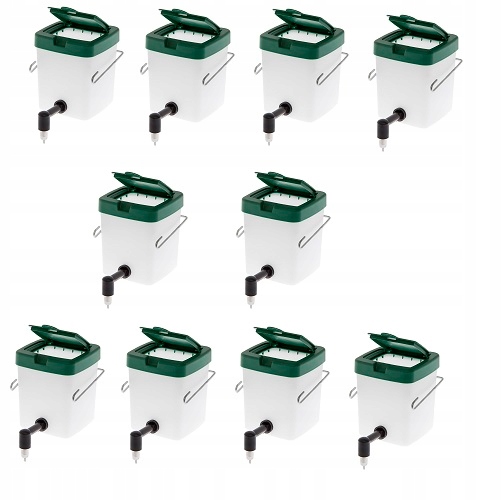 Levně Napáječka na napáječku pro králíky a hlodavce 10 ks