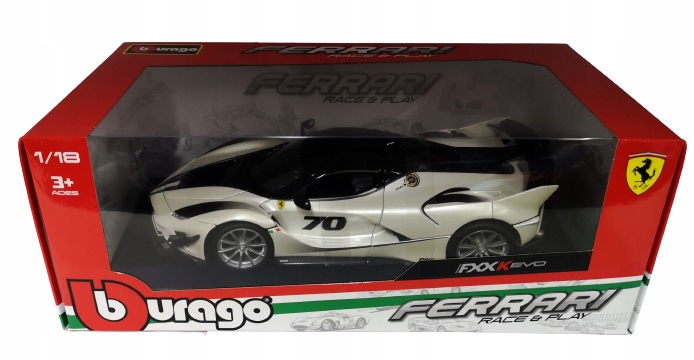 Model Bburago Auto 1:18 Ferrari Fxx-k Evo 18-16012
