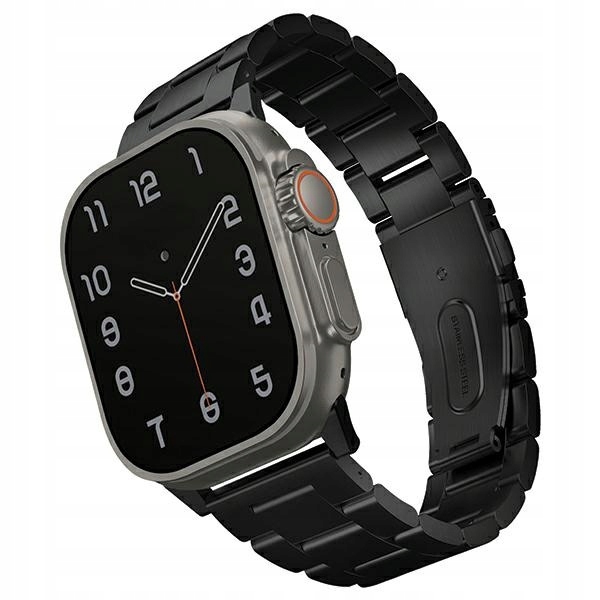 Pásek Uniq Osta pro Apple Watch 4/5/6/7/SE/8/9/Ultra 44/45/49 mm černý