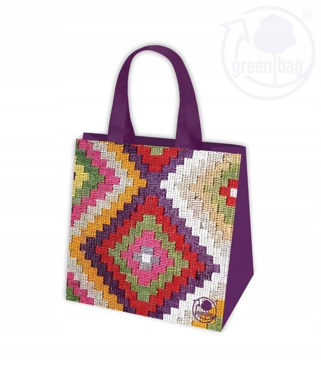

Torba Pp nietkany Kolorowy Dywan 32x28x22cm Eko