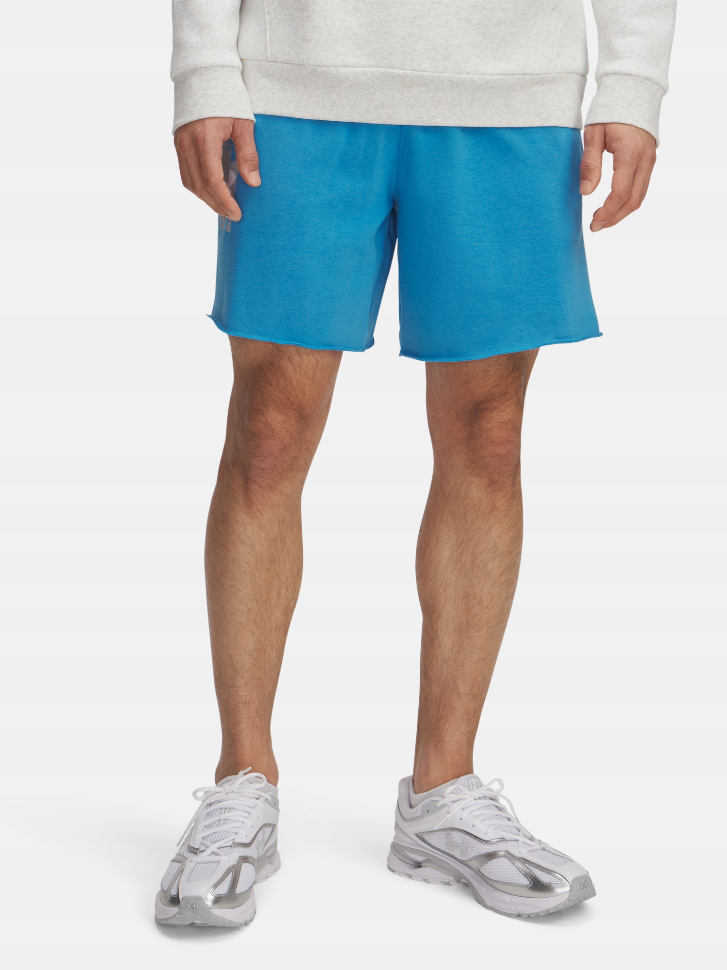 Pánské kraťasy Under Armour Ua Rival TerryLogo8inShort vel. S