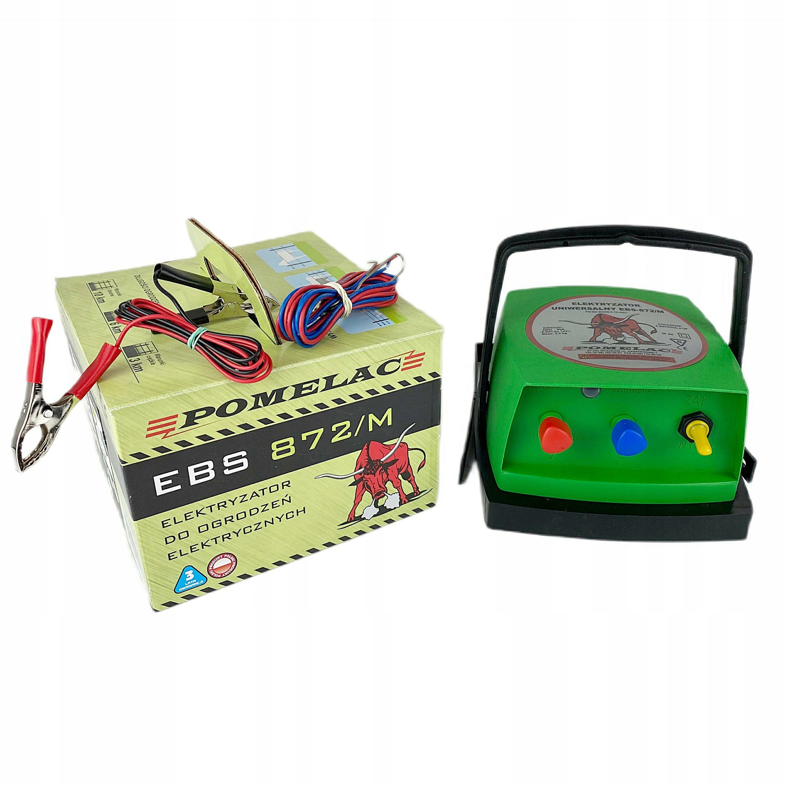 Elektrický batériový elektrifikátor EBS-872/M Hovädzí dobytok Kone