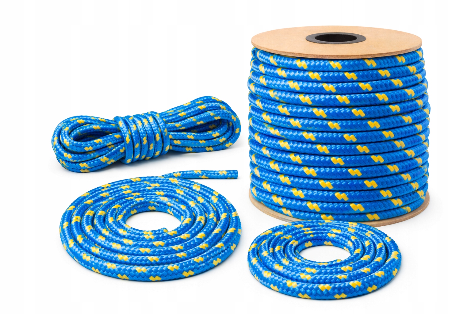 Lina Polipropylenowa 16mm 30M Linka Pleciona Żeglarska Sznur Premium