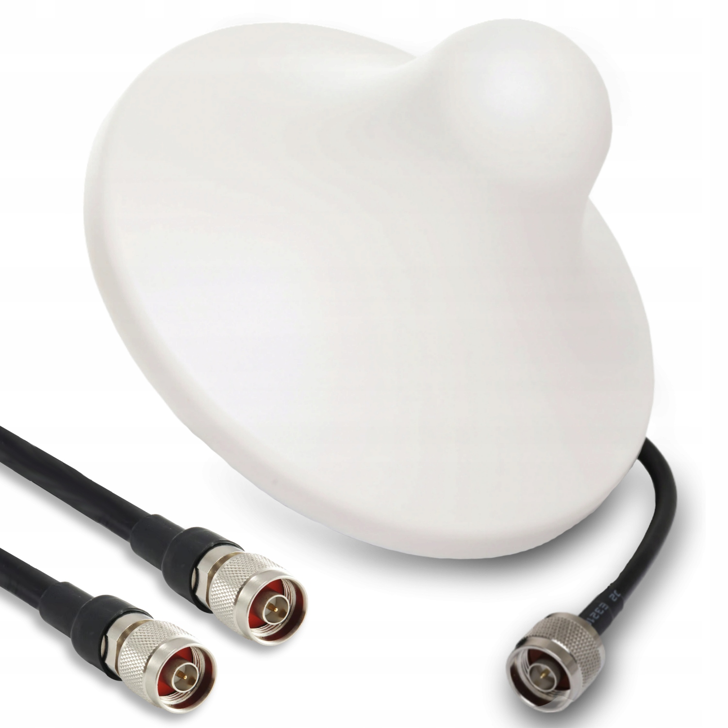 ZESTAW ANTENA GRZYBEK 7dBi KABEL BOCZNY 30CM NŻ + KONEKTOR SRF240 10M NM-NM