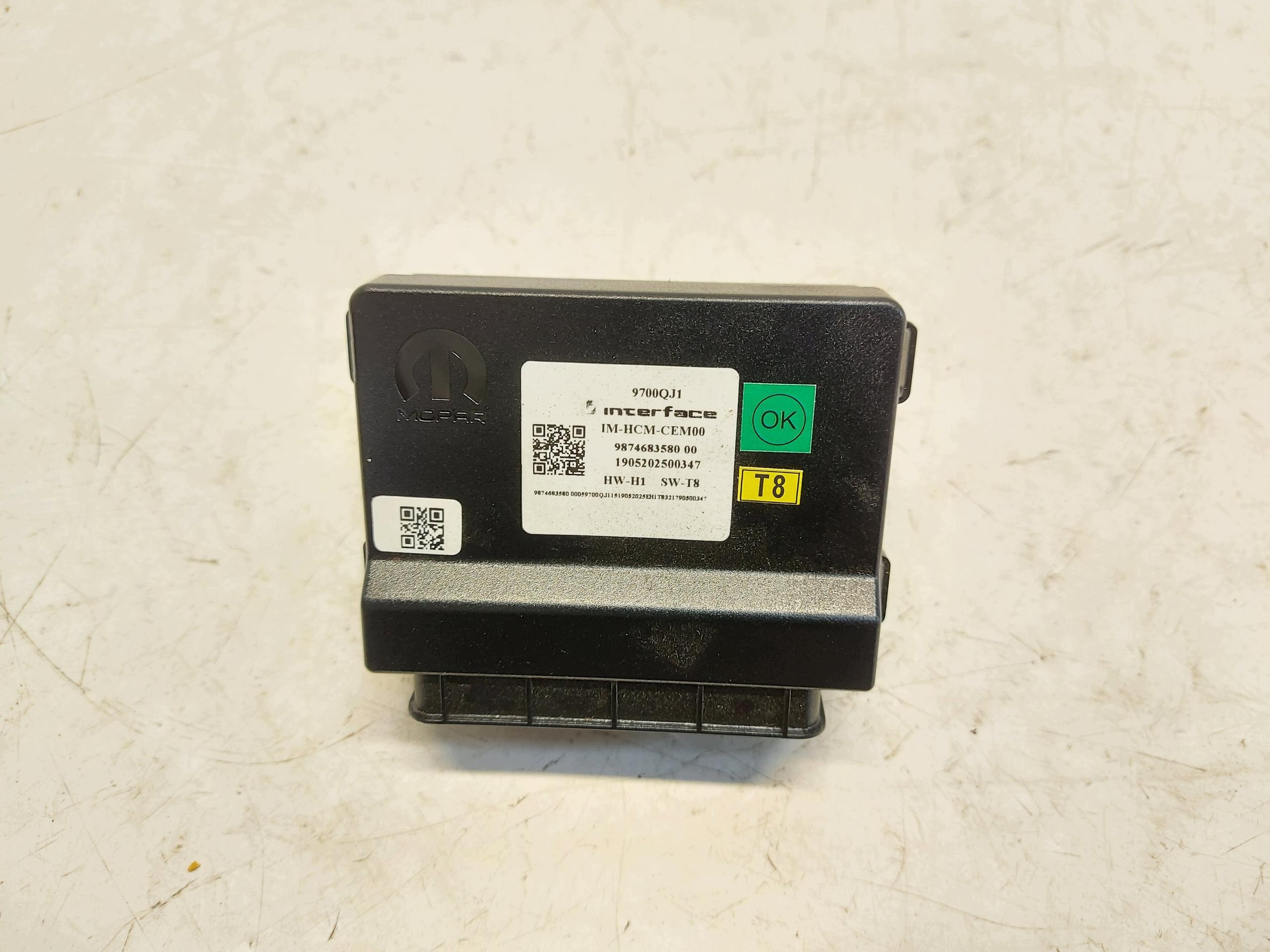 Citroen C3 IV 4 2025 1.2 THP HN09, module control unit 9874683580