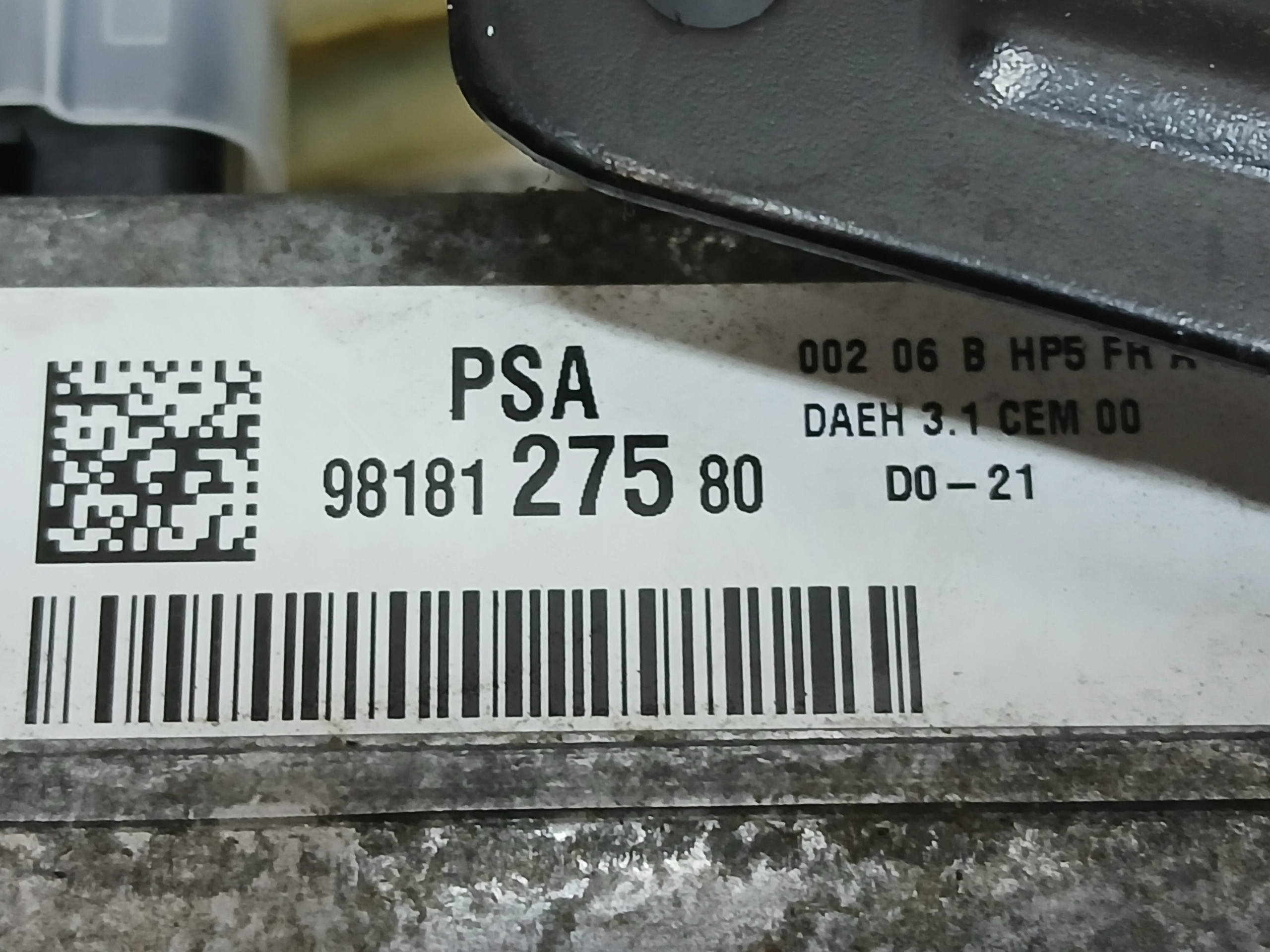 Pompa servosterzo PEUGEOT CITROEN 9818127580