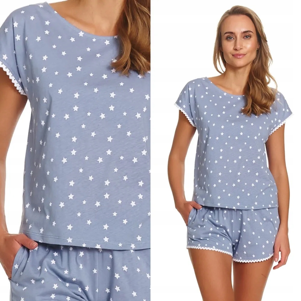 Dámské pyžamo Doctor Nap 4401 L 40 jeans