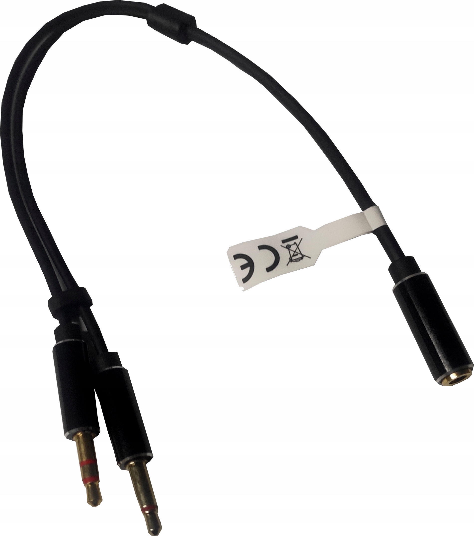 ADAPTER AUX 3,5 SŁUCHAWKI MIKROFON JACK 4 POLOWY Zastosowanie Audio