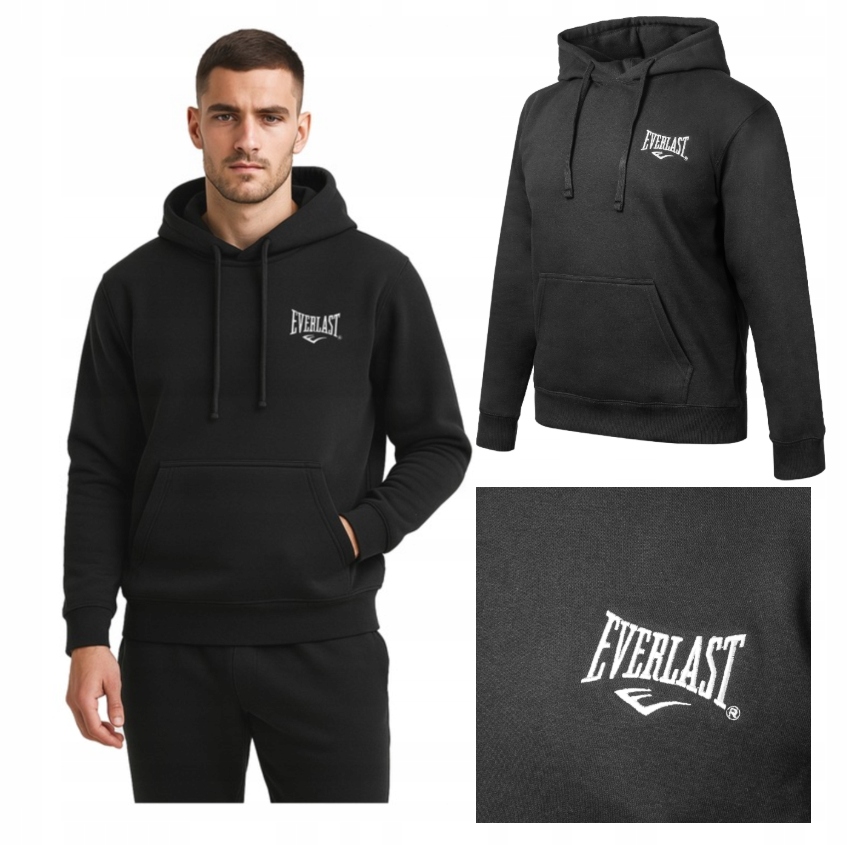Everlast bluza męska sportowa r. XL czarna