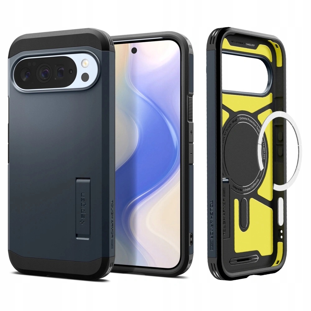 Spigen Armor MagSafe Etui na Google Pixel 10 Pro XL metaliczny łupkowy