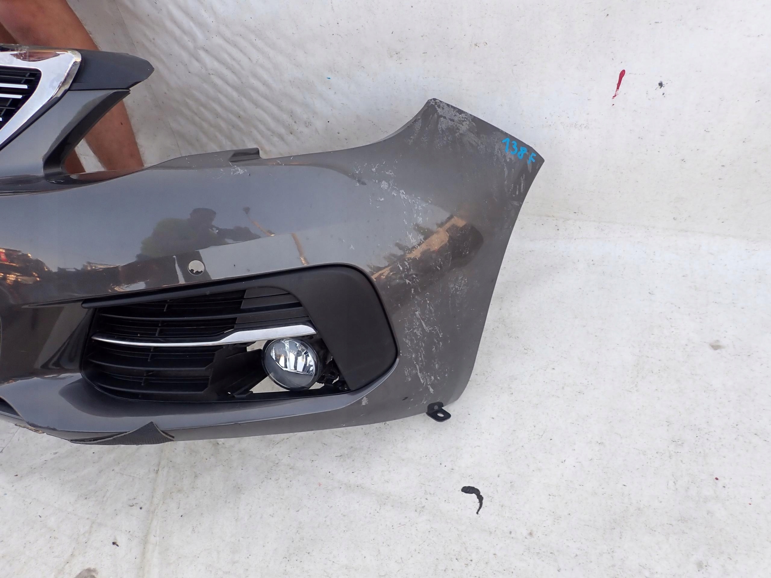 PEUGEOT 308 II LIFT 17- bumper front front 4PDC