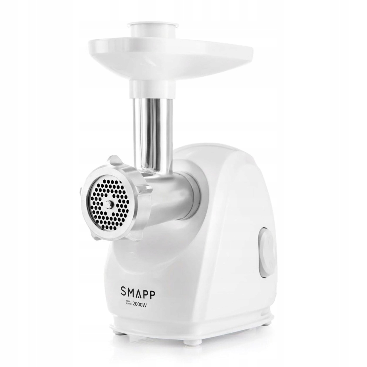 Mlýnek na maso Smapp 489.81 bílý, elektrický, kráječ
