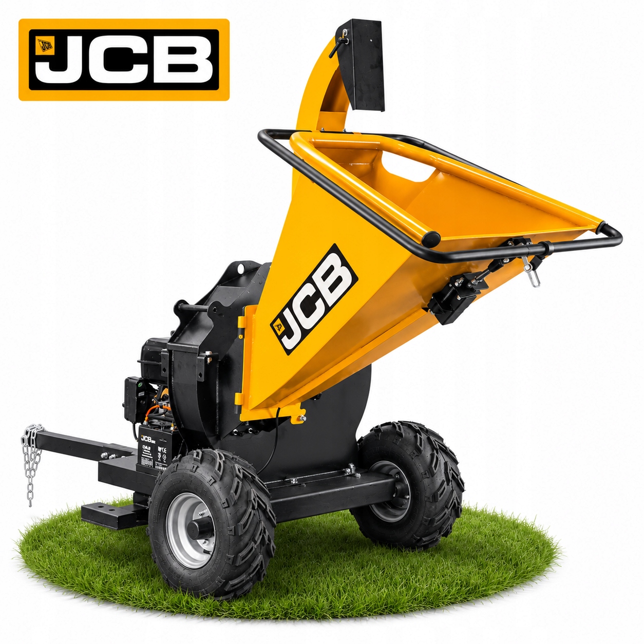 Solidny Jcb Tools Rębak Spalinowy do Gałęzi Rozdrabniacz 120mm 15 Km