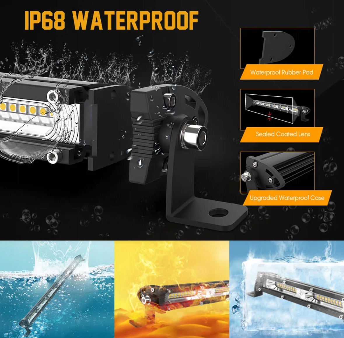 LAMPA ROBOCZA HALOGEN 600W 12-24V CREE PANEL LED Moc 600 W