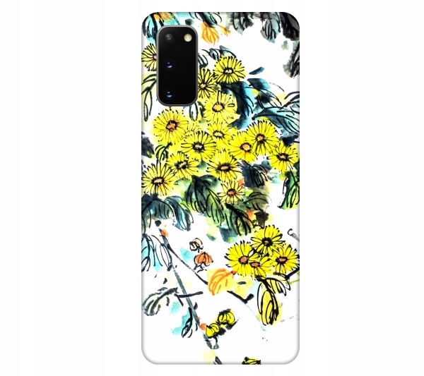 

Etui na telefon Samsung Galaxy S20 Kwiaty floral