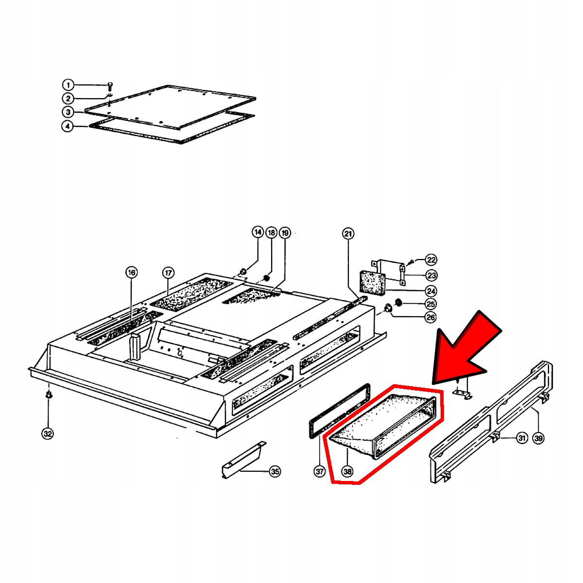 FILTRY KABINY CLAAS DOMINATOR LEXION JAGUAR 4SZT Producent części JAG