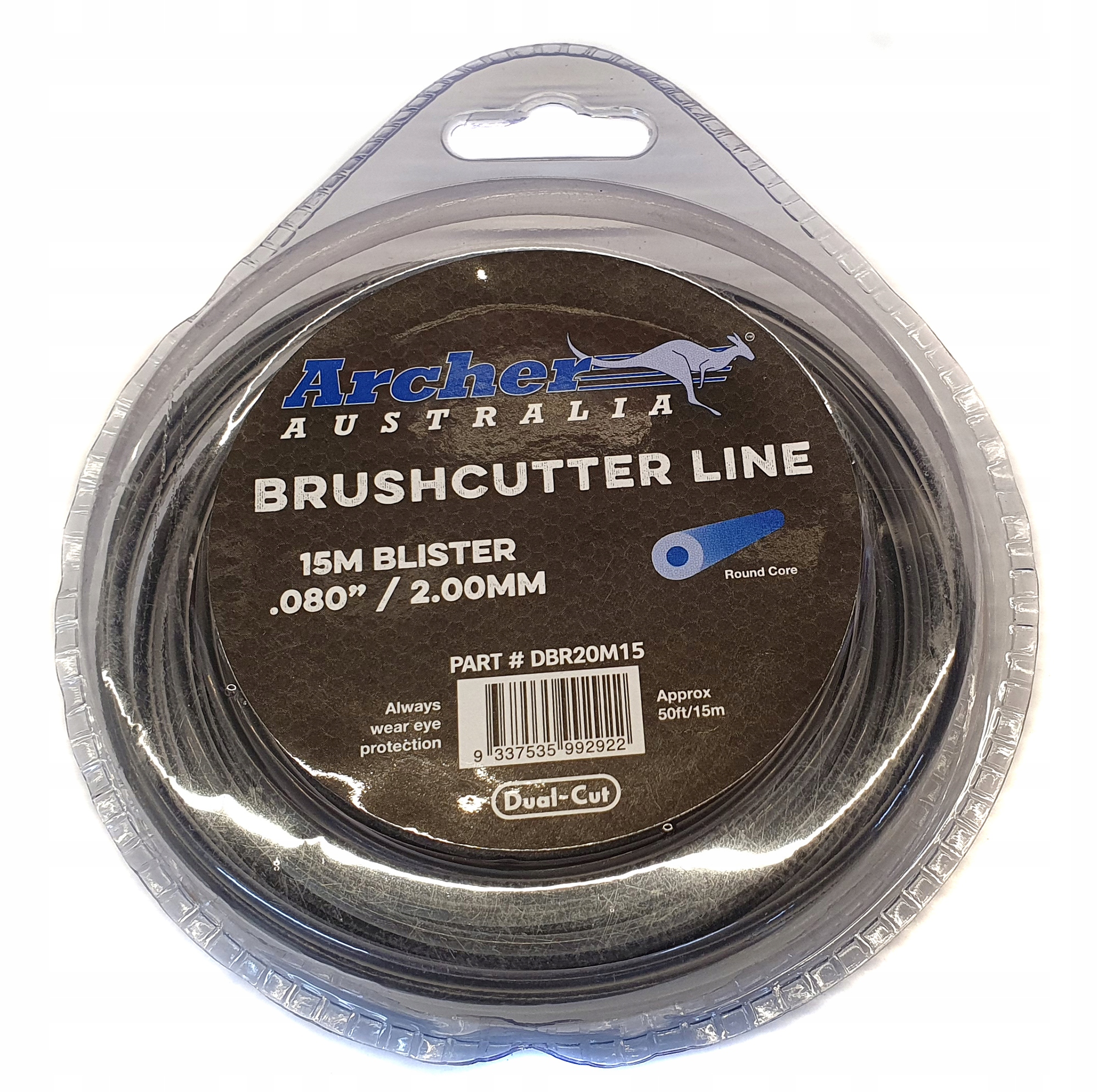 

Żyłka do kosy z drutem Duoline 2.0mm 15m Archer
