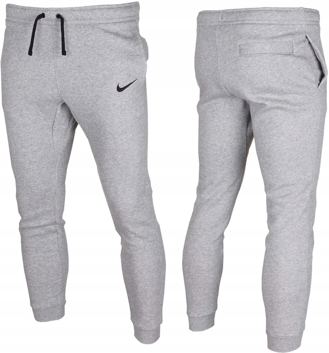 Pánské kalhoty Nike Team Club 19 Fleece Pant šedé AJ1468 063 Vel. XXL