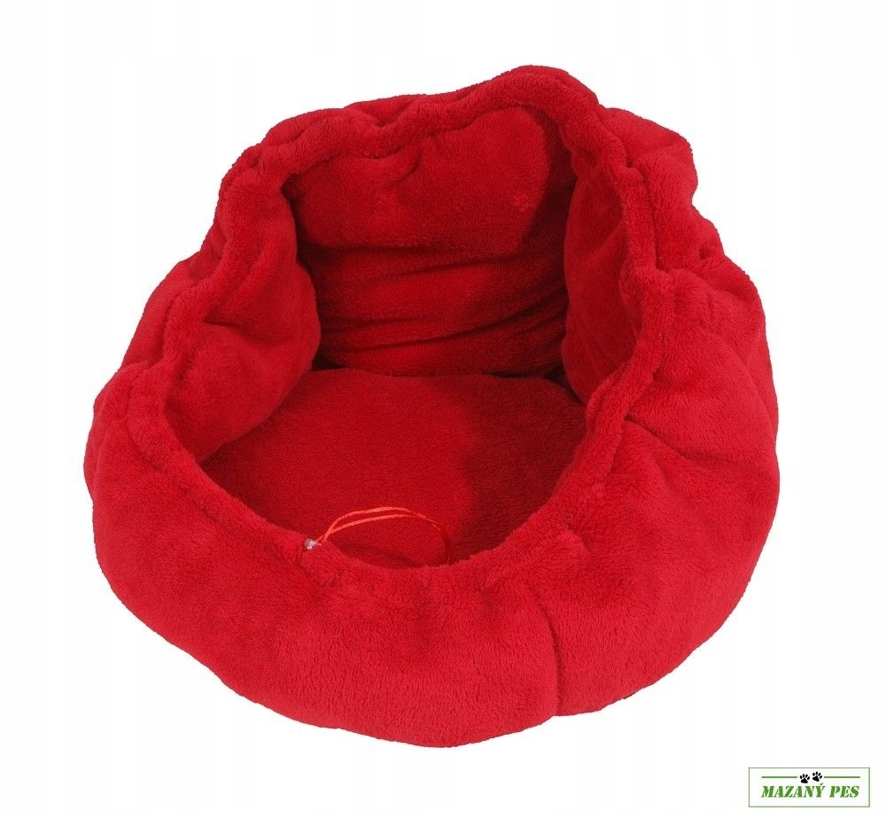 Levně Ó Lala Pets Pelech Adriana stahovací A22 červený průměr 50 cm