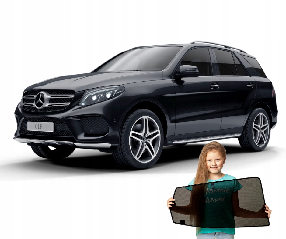 Sluneční clony pro Mercedes-Benz Gle W166 Suv 2015-2019