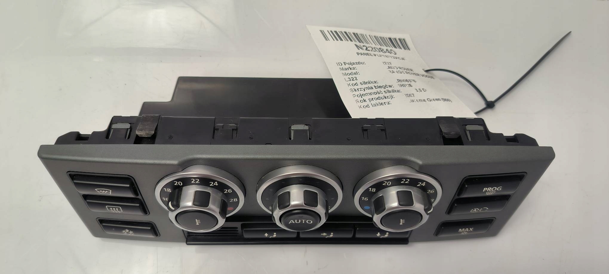 Unite commande clima LRGJFC588898 LAND ROVER RANGE ROVER VOGUE L322