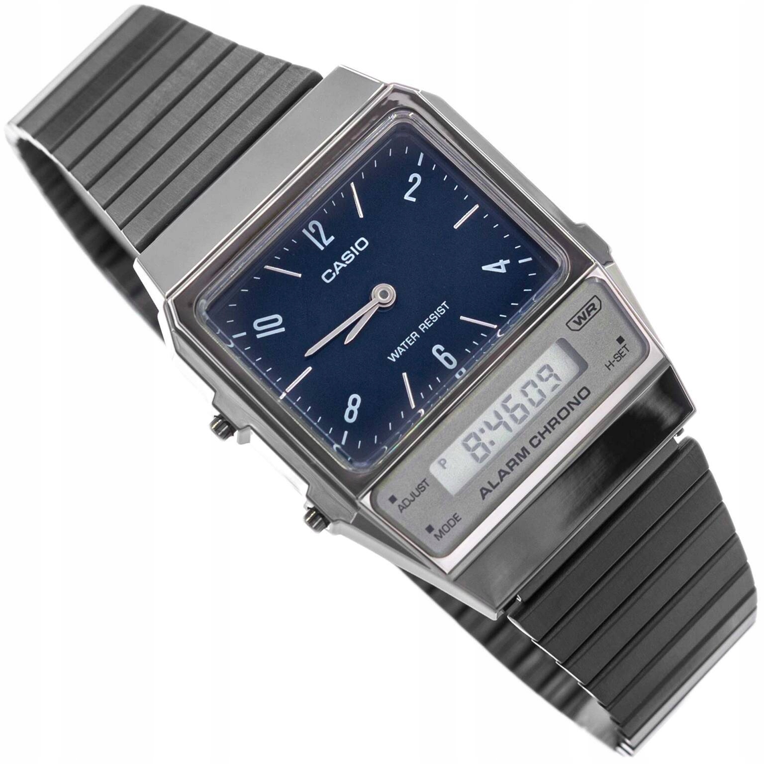 Hodinky Casio AQ-800EB-2AEF Vintage Retro Styl Datumovka Stopky Alarm