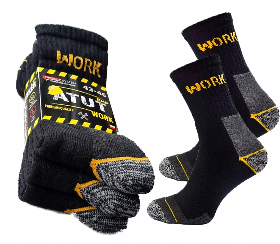 9x Skarpety FROTA WORK ROBOCZE MOCNE POLSKIE 43-46 Marka inna
