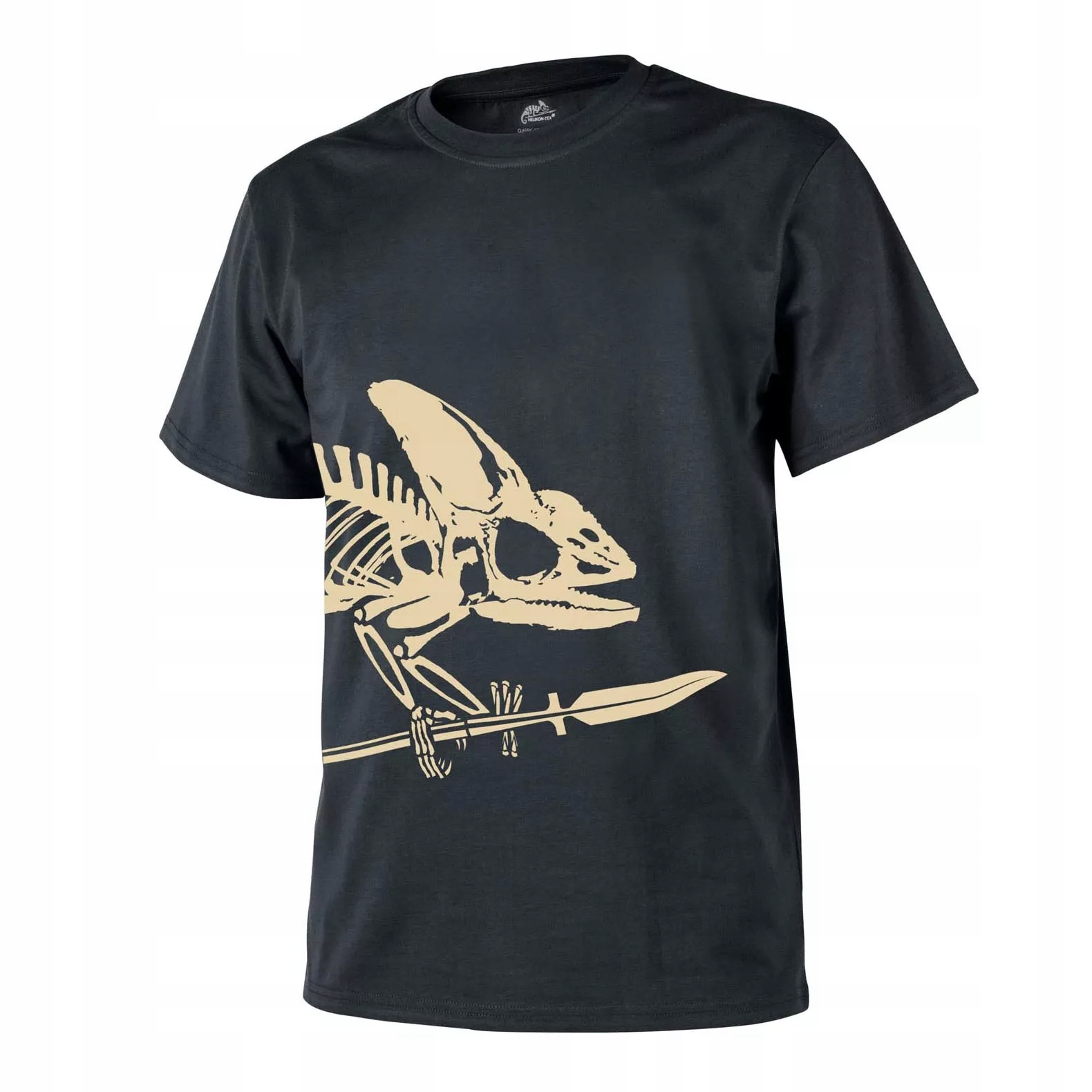 T-Shirt Helikon Full Body Skeleton Czarny L