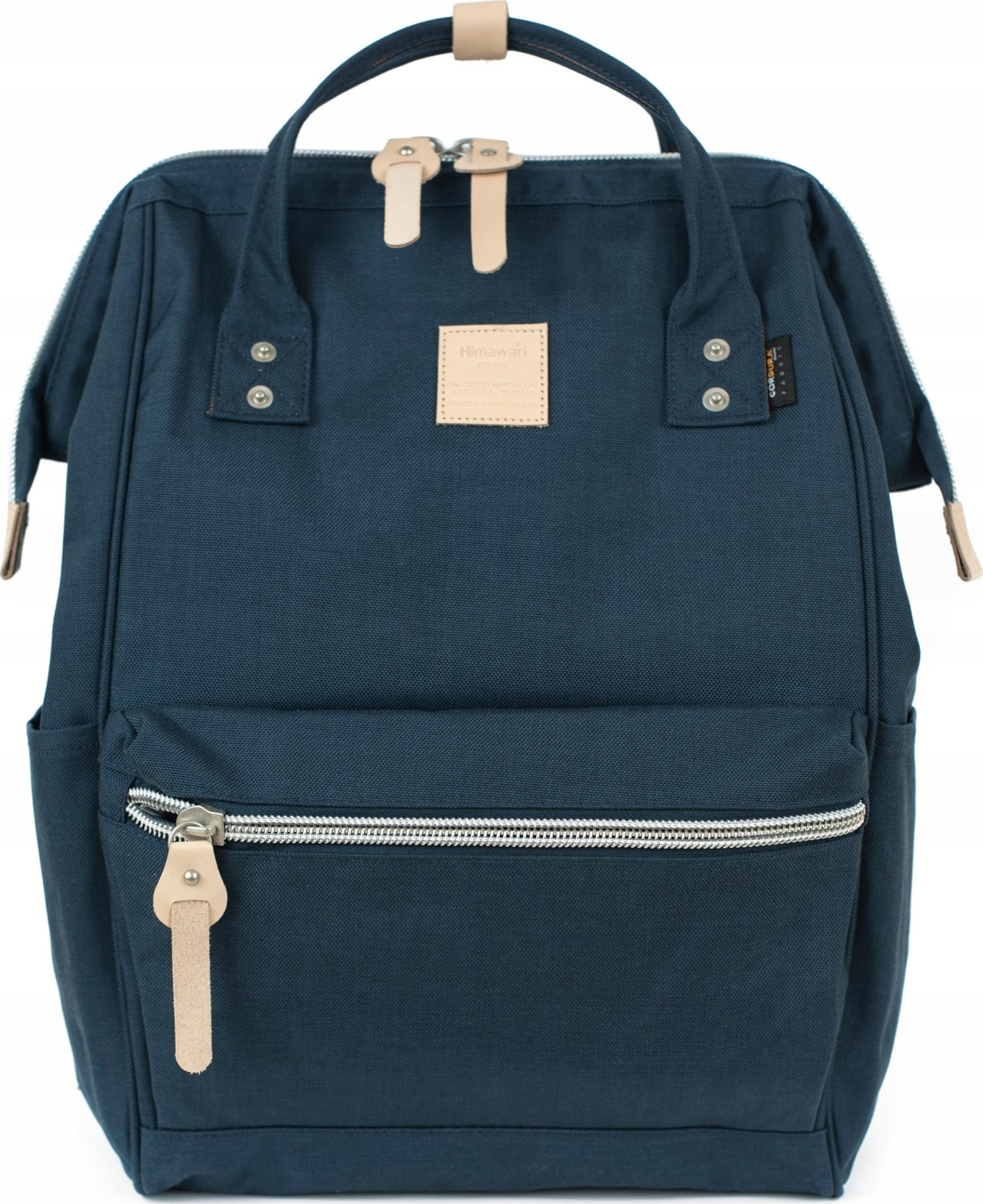 Batoh na notebook pro muže Himawari Urban voděodolný, prostorný, tmavě modrý