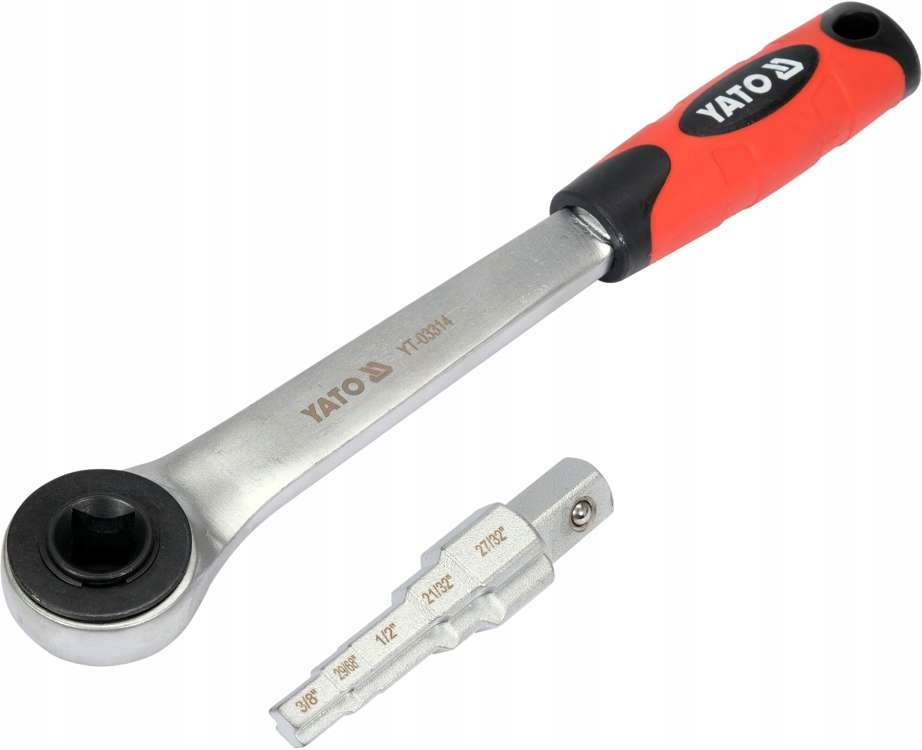 KLUCZ STOPNIOWY Z GRZECHOTKĄ YT-03314 YATO Rodzaj klucza grzechotka