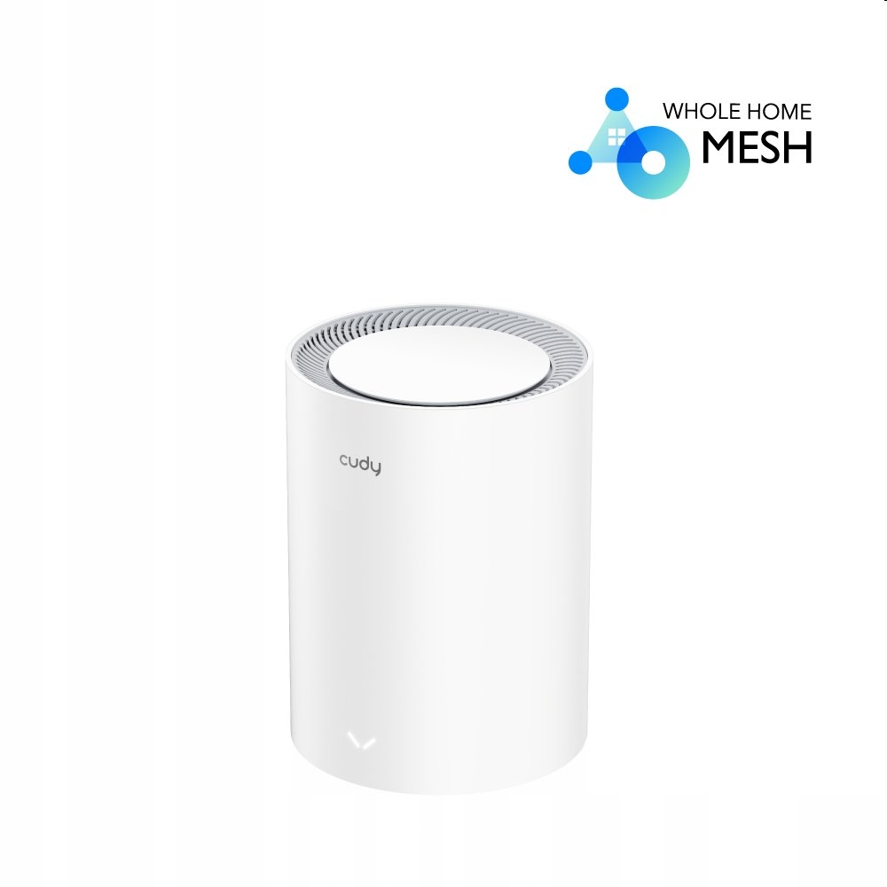 Cudy M1800 AX1800 Wi-Fi 6 Mesh Solution 1-Pack, Dual-Band, 1201+574Mbps…