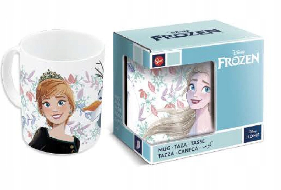 Kubek porcelanowy Disney Kraina Lodu Snowy Tale 325 ml (11 oz) w ozdobnym pudełku