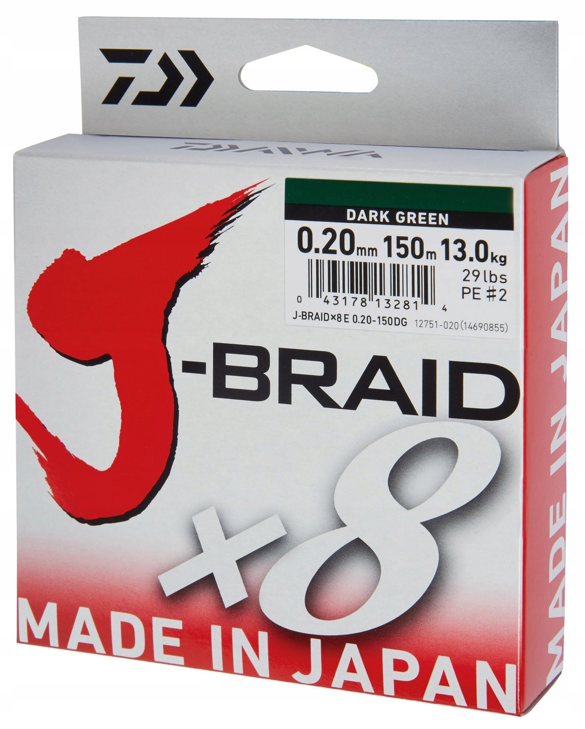 Plecionka Daiwa 12755-113 0,13 mm x 300 m