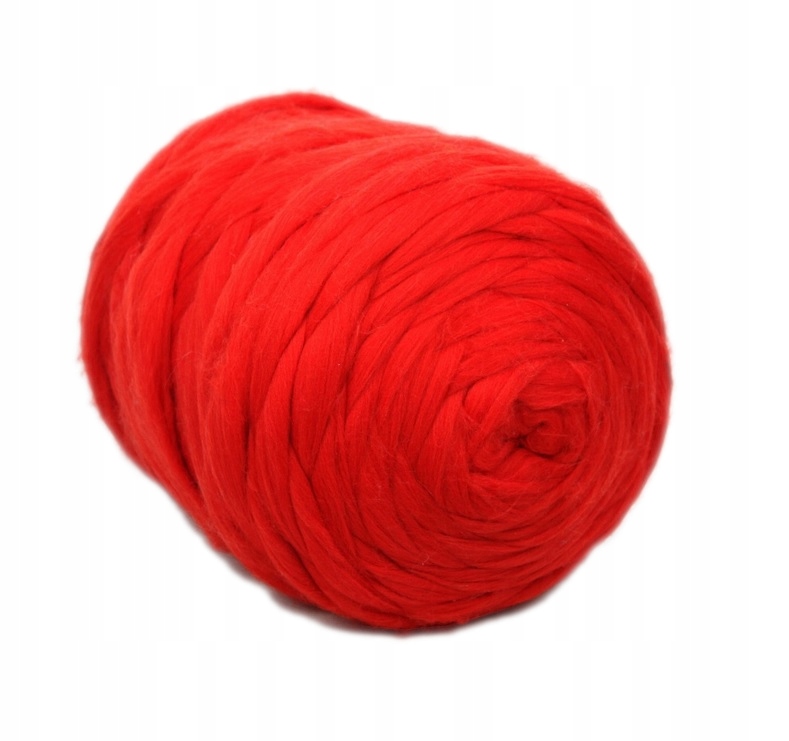 Česací vlna na pletení přikrývek 4,5kg J. Červená